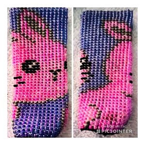 Native American beading handmade lighter case